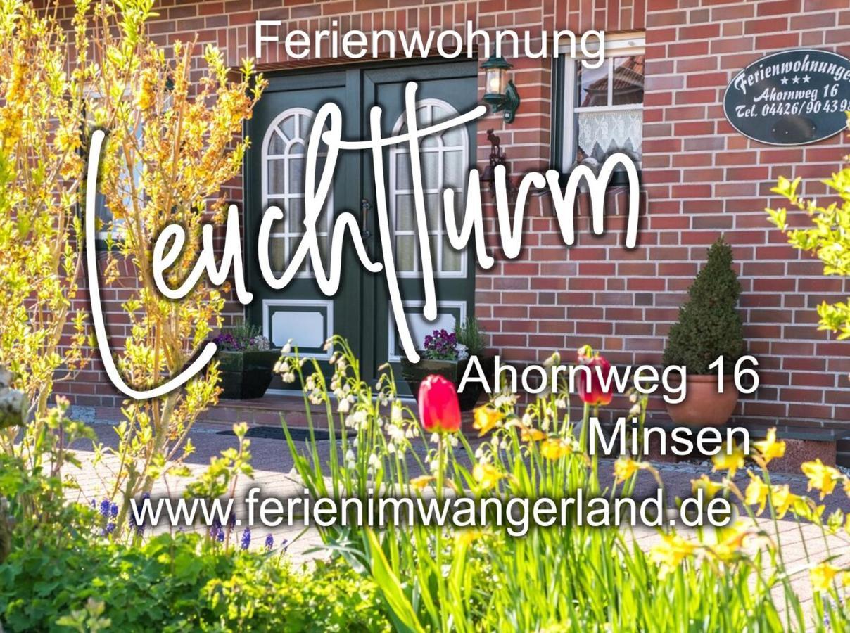 Ferien Im Wangerland Ferienwohnung Leuchtturm Minsen Schillig Hund Pool Sauna Norderaltendeich Exterior photo