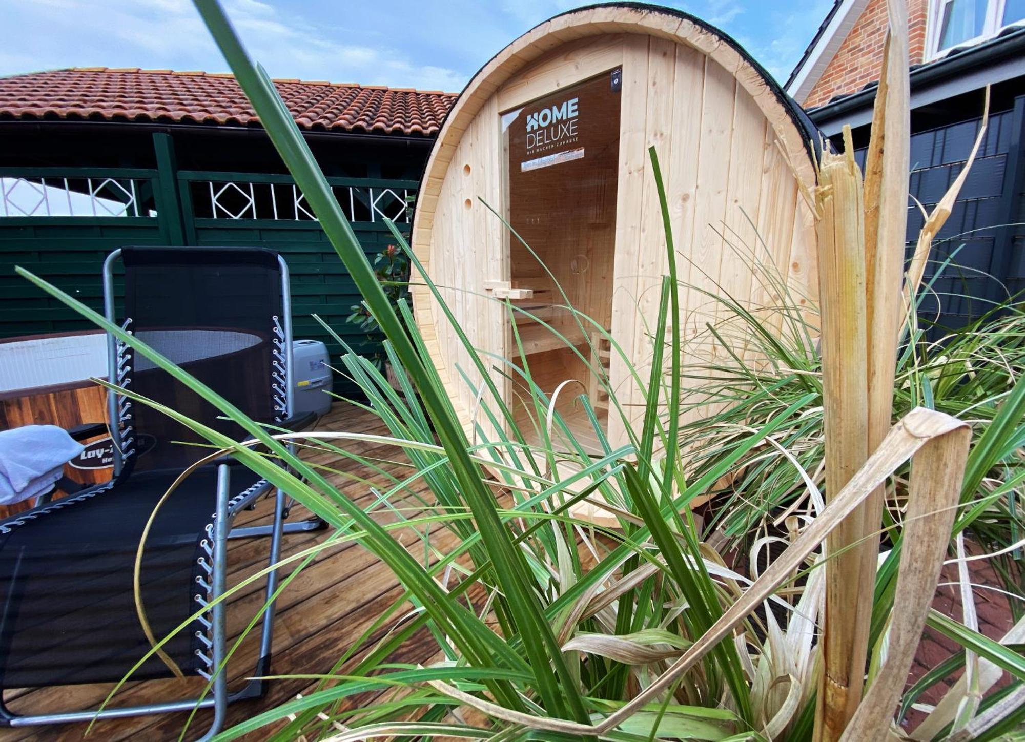 Ferien Im Wangerland Ferienwohnung Leuchtturm Minsen Schillig Hund Pool Sauna Norderaltendeich Exterior photo